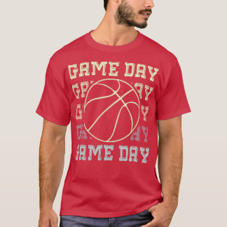 Basketboll för spel t shirt