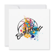 Basketboll för vattenfärg