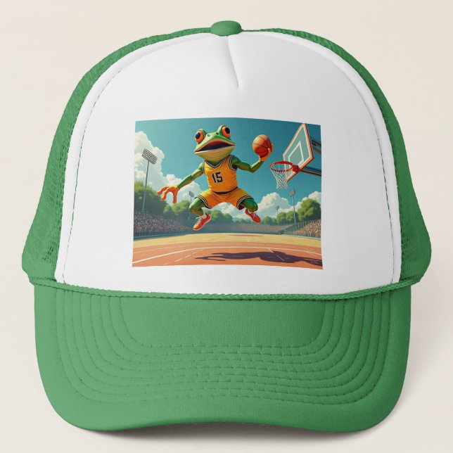 Basketboll Frog truckerkeps (Framsida)