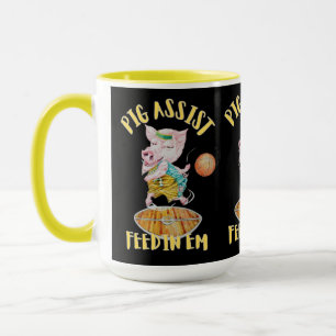 BASKETBOLL GRIS ASSIST MUG MUGG