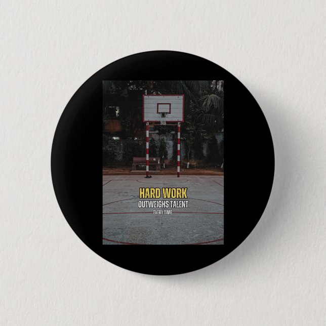 Basketboll - hård arbetsmobilitetsoffert knapp (Framsida)