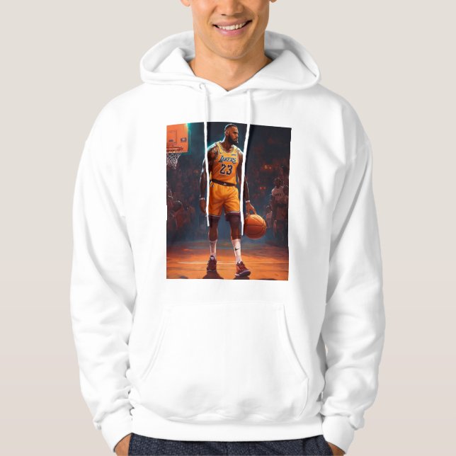 Basketboll Hoodie (Framsida)