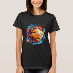 Basketboll i artikel 1 t shirt