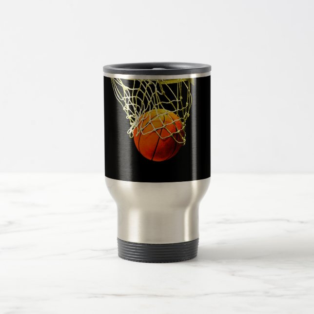 Basketboll I Kärlek Ditt namn Resemugg (Center)