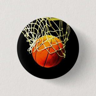 Basketboll I Kärlek Knapp