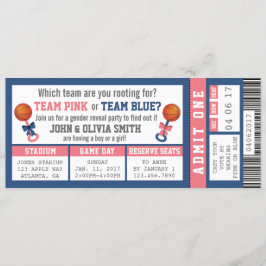 Basketboll - inbjudan till Sports Biljett Gender-u