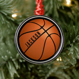 Basketboll jul julgransprydnad metall