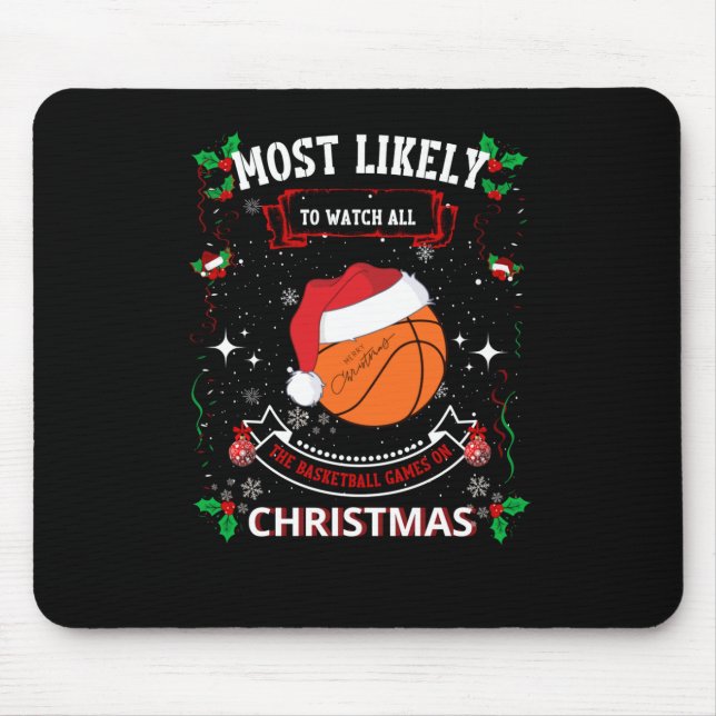 Basketboll jul musmatta (Framsidan)
