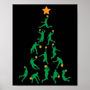 Basketboll jul poster