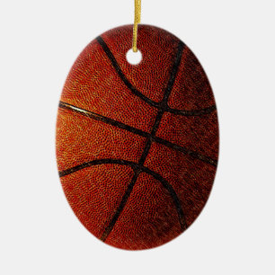 Basketboll Julgransprydnad Keramik