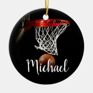 Basketboll Julgransprydnad Keramik