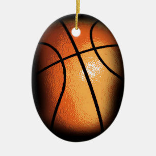 Basketboll Julgransprydnad Keramik