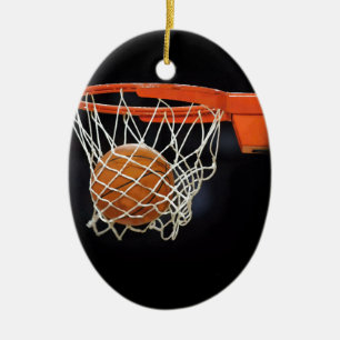 Basketboll Julgransprydnad Keramik
