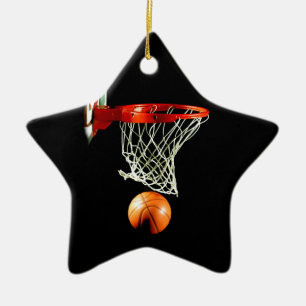 Basketboll Julgransprydnad Keramik