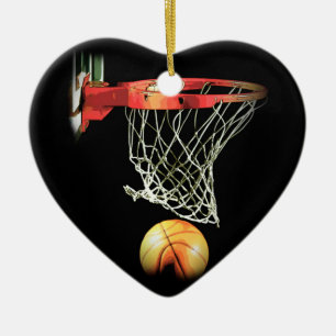 Basketboll Julgransprydnad Keramik
