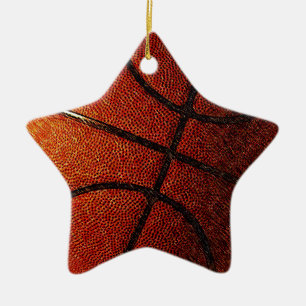 Basketboll Julgransprydnad Keramik