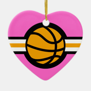 Basketboll Julgransprydnad Keramik