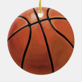 Basketboll Julgransprydnad Keramik