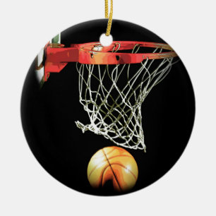 Basketboll Julgransprydnad Keramik
