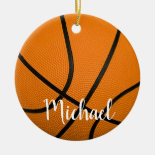 Basketboll Julgransprydnad Keramik