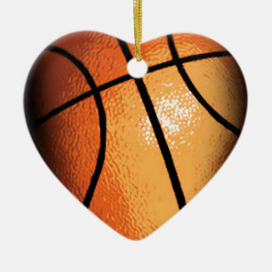 Basketboll Julgransprydnad Keramik
