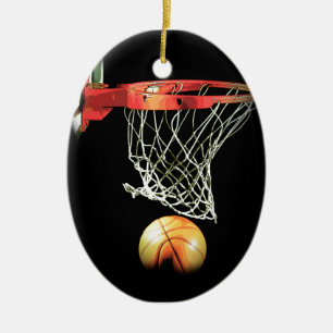 Basketboll Julgransprydnad Keramik
