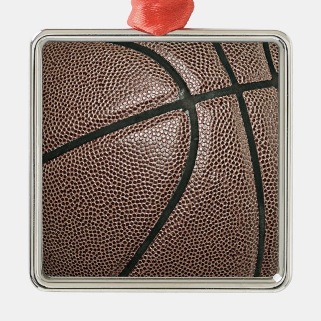 Basketboll Julgransprydnad Metall (Framsidan)