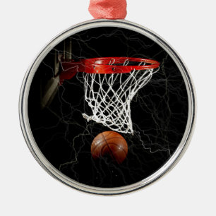 Basketboll Julgransprydnad Metall