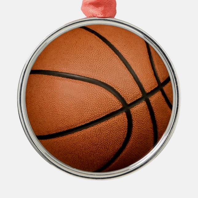 Basketboll Julgransprydnad Metall (Framsidan)