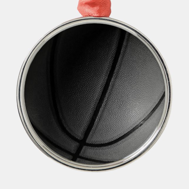 Basketboll Julgransprydnad Metall (Framsidan)
