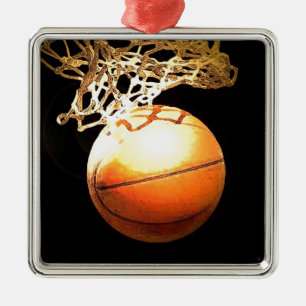 Basketboll Julgransprydnad Metall