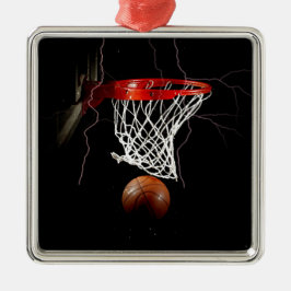 Basketboll Julgransprydnad Metall
