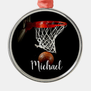 Basketboll Julgransprydnad Metall