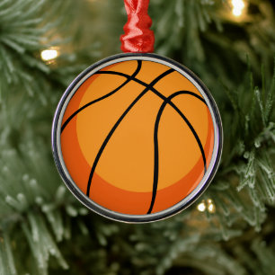 Basketboll Julgransprydnad Metall