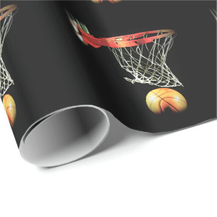 Basketboll - julklapp presentpapper