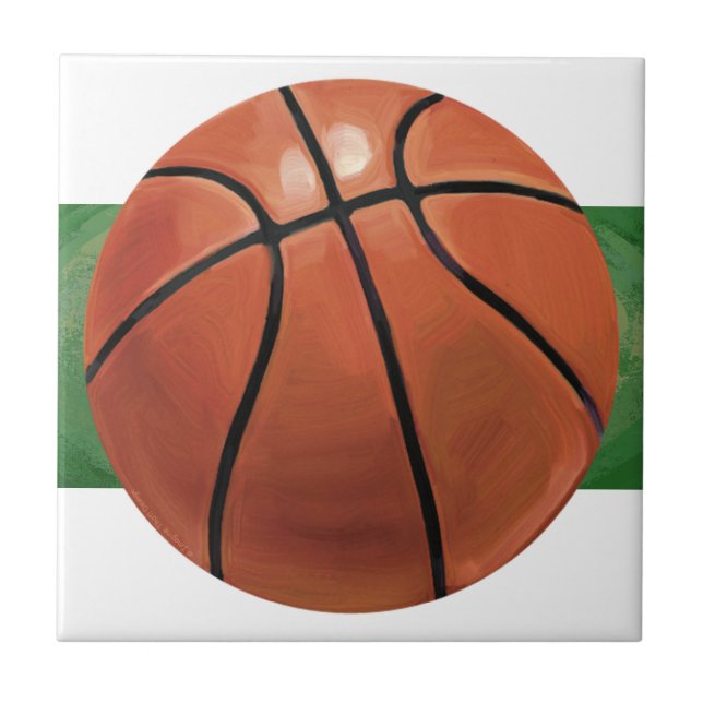 Basketboll Kakelplatta (Framsidan)