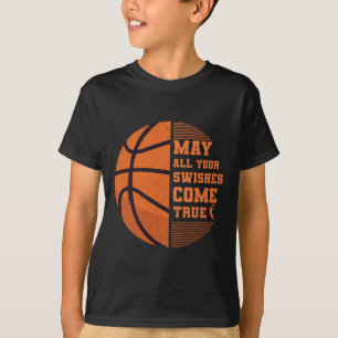 Basketboll kan alla dina Kom True College T Shirt