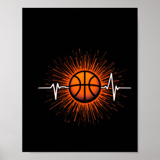 Basketboll - Kärlek för spel Poster