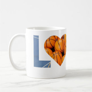 basketboll kärlek kaffemugg