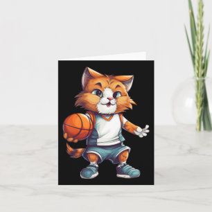 Basketboll Katt Kort