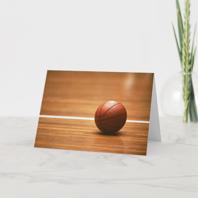 Basketboll Kort (Framsida)