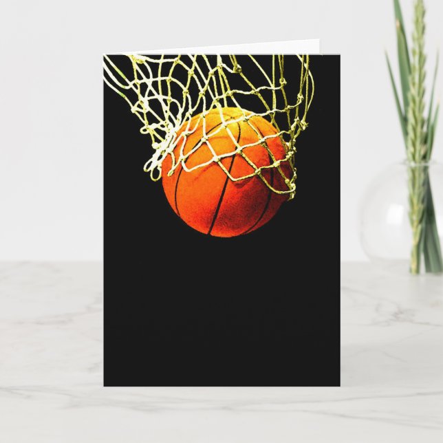 Basketboll Kort (Framsida)