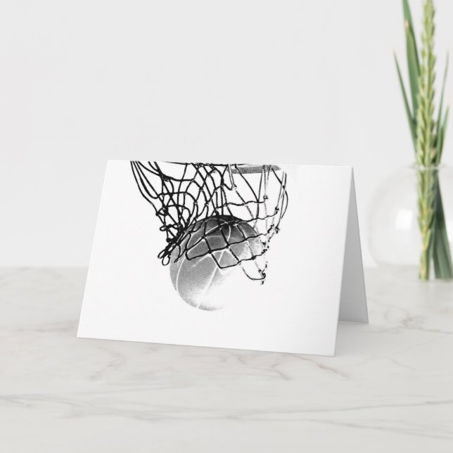 Basketboll Kort (Framsida)