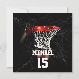 Basketboll lägg till ditt namn och nummer, pop Art
