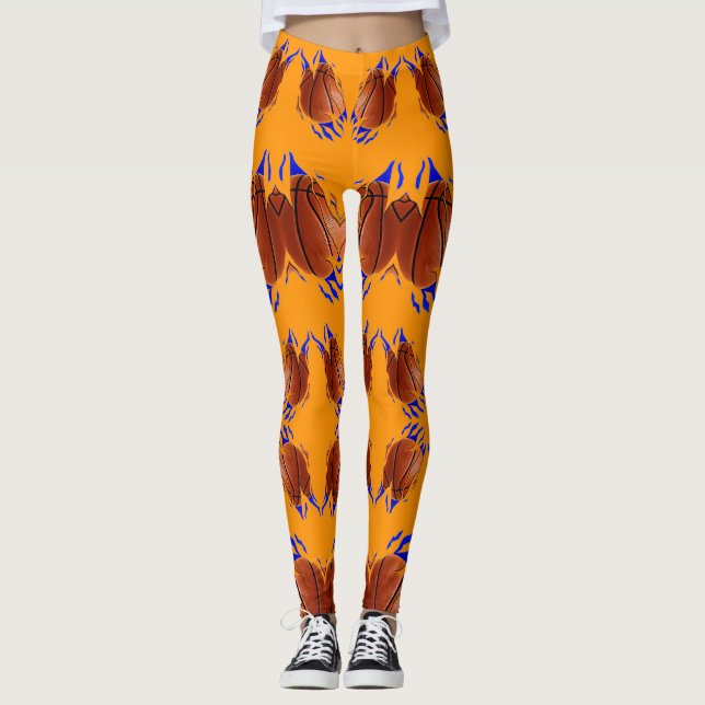 basketboll leggings (Framsida)