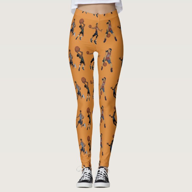 basketboll leggings (Framsida)