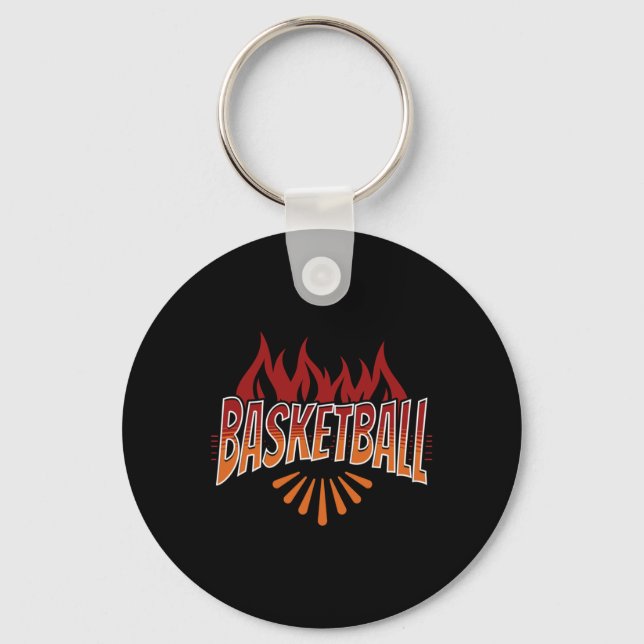 Basketboll Life 1 Nyckelring (Framsida)