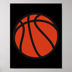 Basketboll logotyp 1 poster