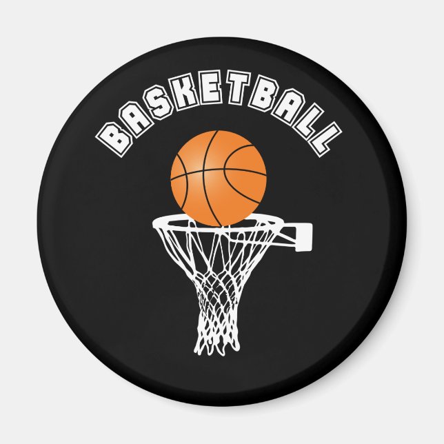 Basketboll Magnet (Framsidan)