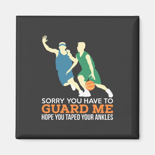 Basketboll Magnet (Framsidan)